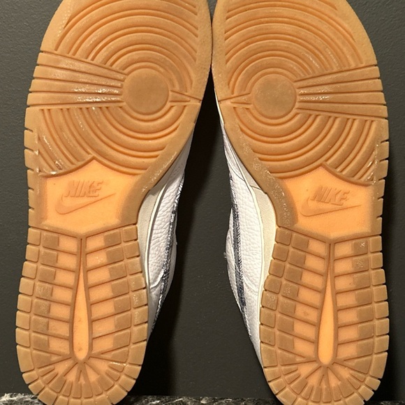 Nike Dunk Low Washed Denim Americana White/Blue FN6881-100 Men’s 11.5 VNDS - Picture 9 of 10